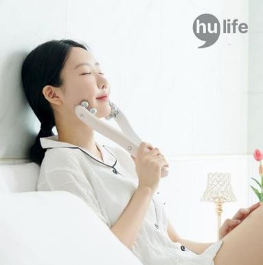 휴라이프 EMS V라인 페이스롤러 HU-J5037