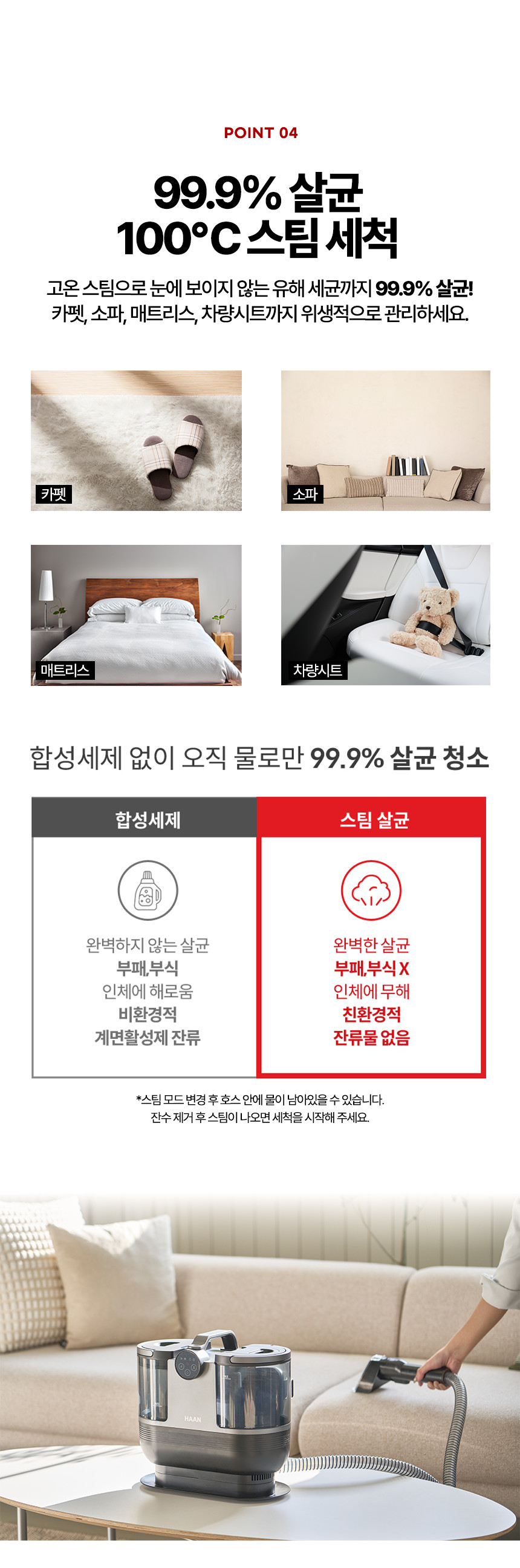 [HAAN] 한경희 메가스팀 스팟클리너 스팀청소기 HSP-D6010 (25)