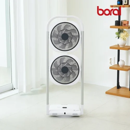 [보랄] BLDC 유선 듀얼 헤드 접이식 선풍기 BR-D800CF